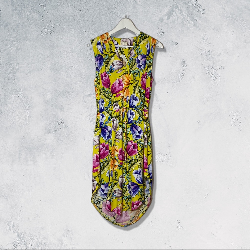 NWT Yellow floral dress